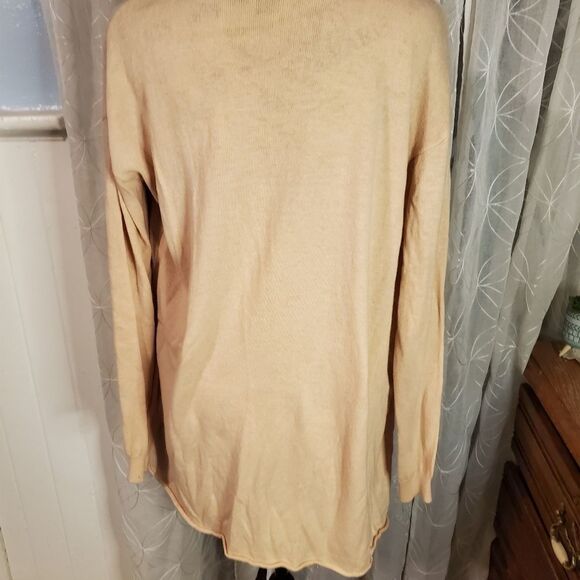 JUST Fab asymmetrical cardigan sz lg - Picture 3 of 6